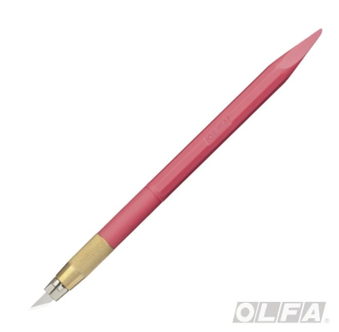 CUCHILLO DE ARTE CON ANGULO DE 30º ROSA MAS 5 REPUESTOS