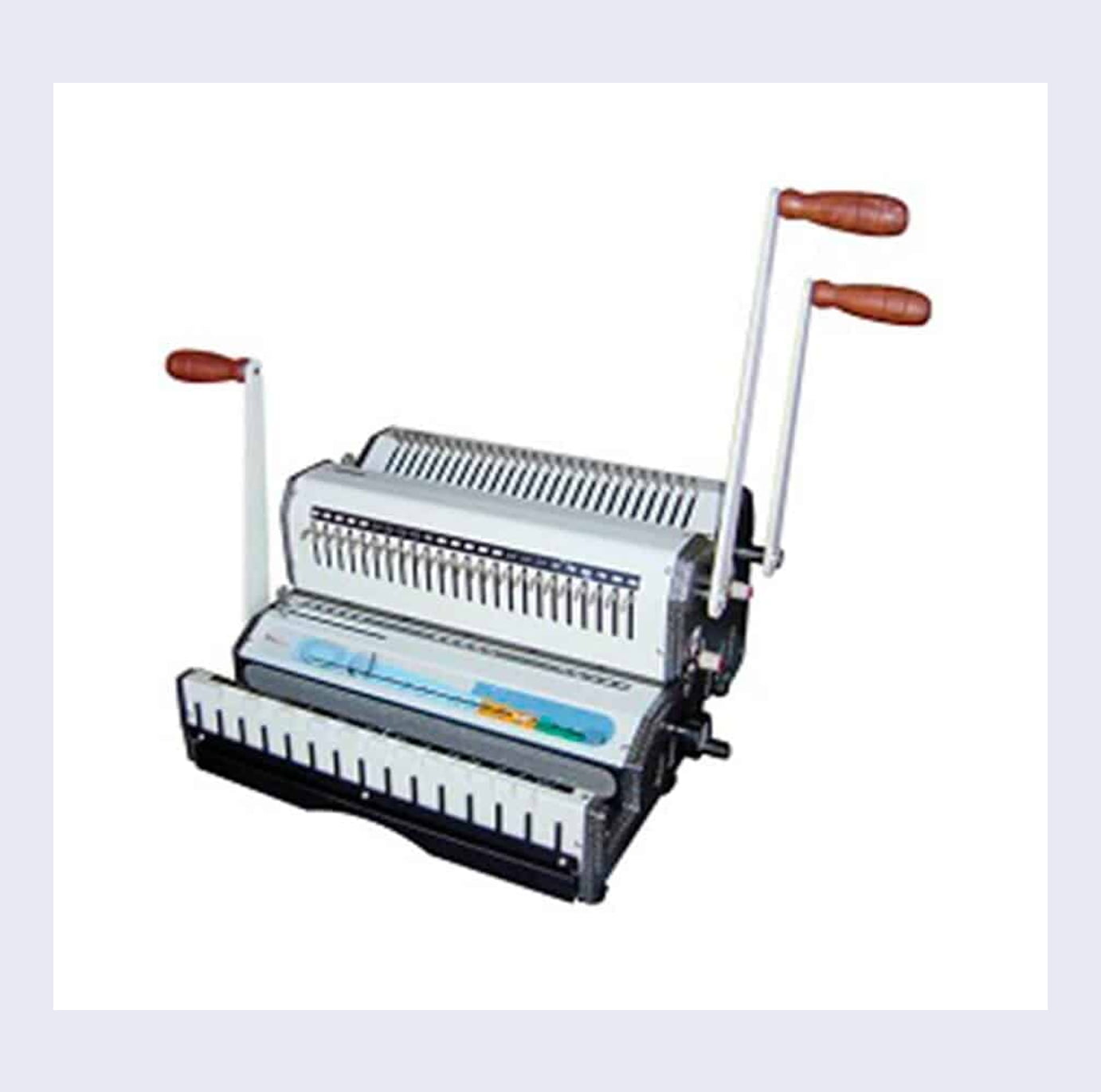 MAQUINA ANILLADORA MODELO WIRE MAC DUO 3X1 Y 2X1